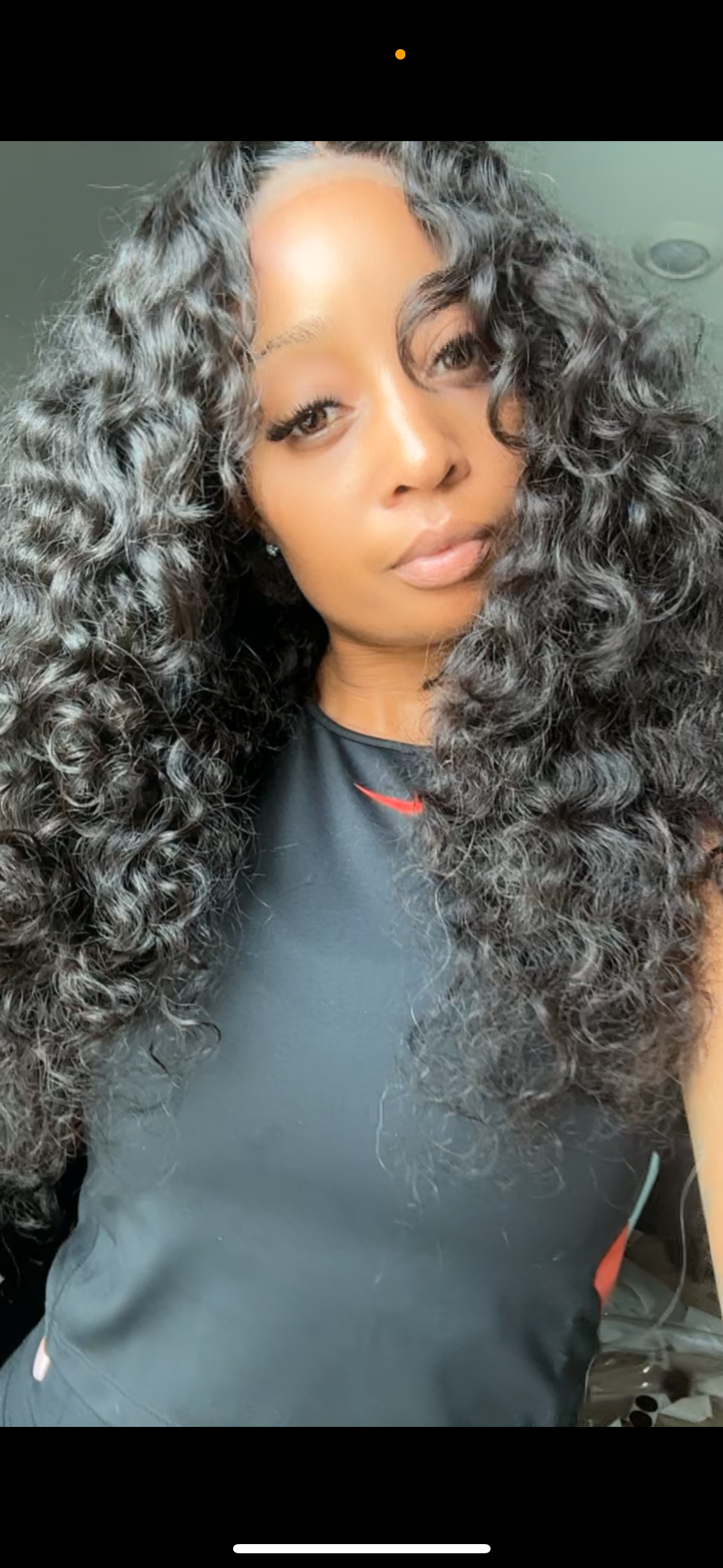 22” Indian curly