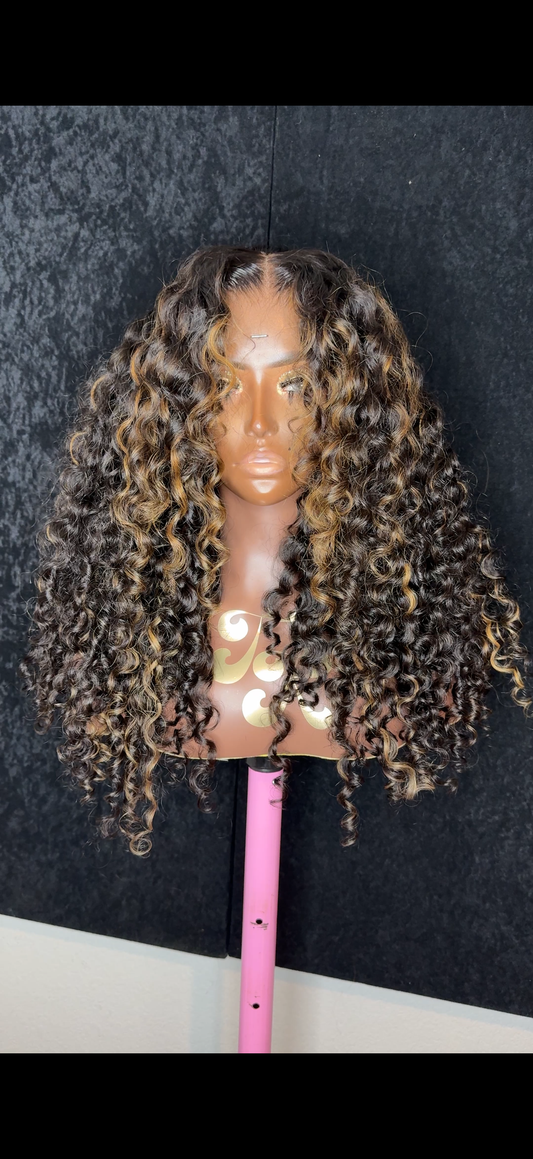 20” curly